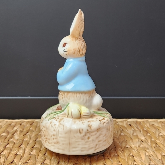 SCHMID | "Peter Cottontail Musical Collectible Vintage - Picture 7 of 10